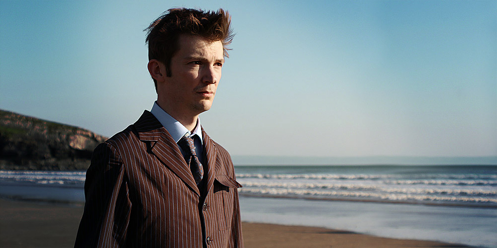 Kevin as the 10th Doctor at Bad Wolf Bay - Photo by Steve Ricks