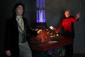 John Adams as Eight and... Picard in the TARDIS? Photo by Scott Sebring