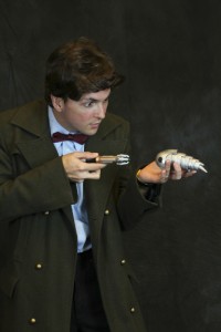 John as Eleven fighting the Cybermat Photo by Scott Sebring
